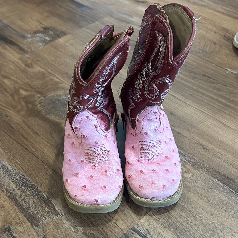 Roper Kids Pink  Western Boots size 7